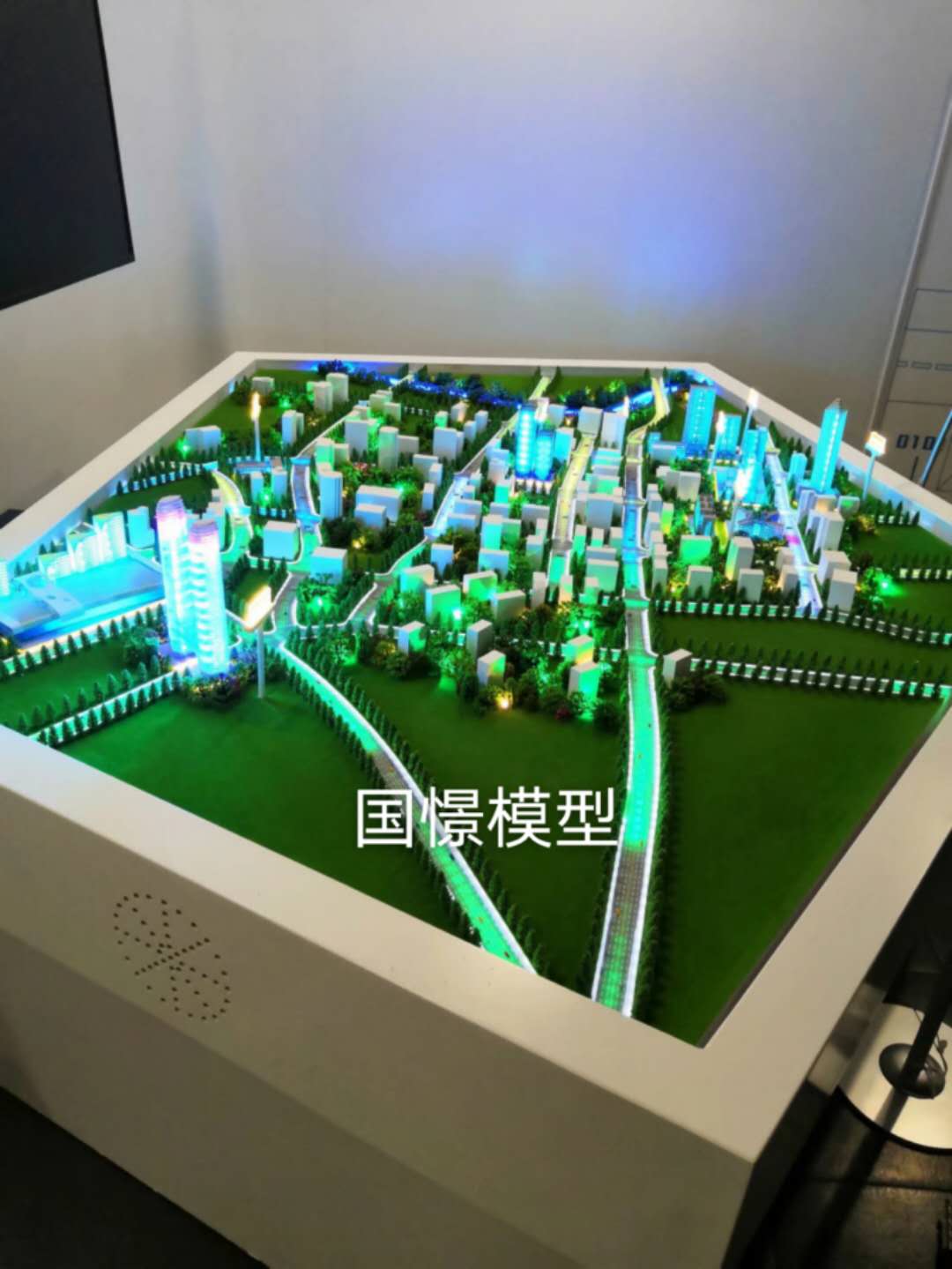 延长县建筑模型